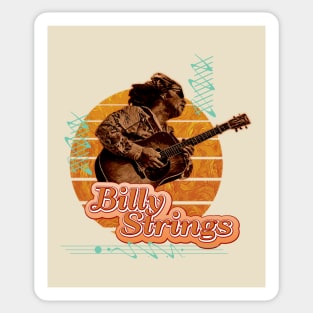 Billy Strings \\ Retro Art Sticker